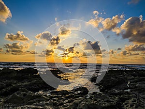 Dado Zamir Beach at Sunset photo